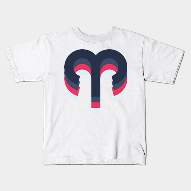 Aries Kids T-Shirt by Frajtgorski